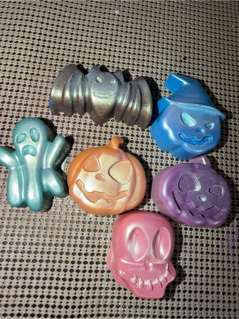 Halloween Soap Set - Shimmery Ghosts & Pumpkins